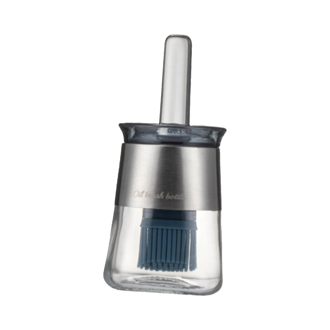 Distributeur huile et vinaigre en alu brossé